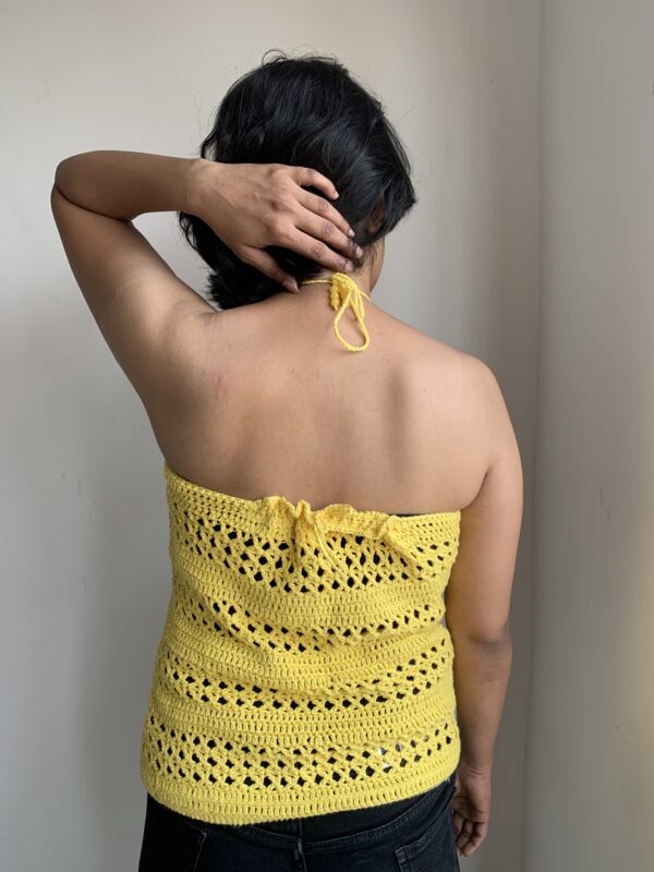 Yellow Halter Neck - Image 4