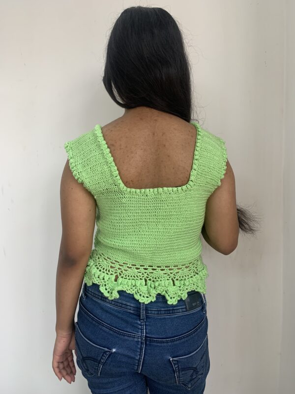 Green Crop Top - Image 4