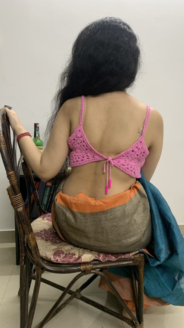 Crochet backless halter top - Image 3